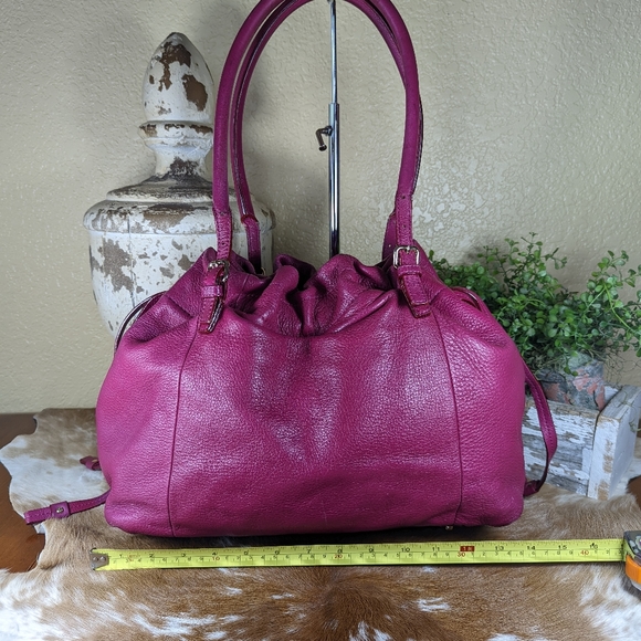 Kate Spade Westbury Drawstring Opus Berry Pink Shoulder Bag Tote - Picture 2 of 14